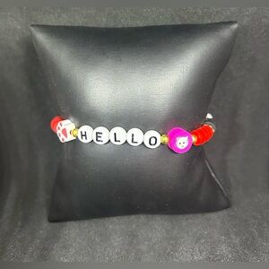 Hello Kitty (Letter) Heishi Bracelet